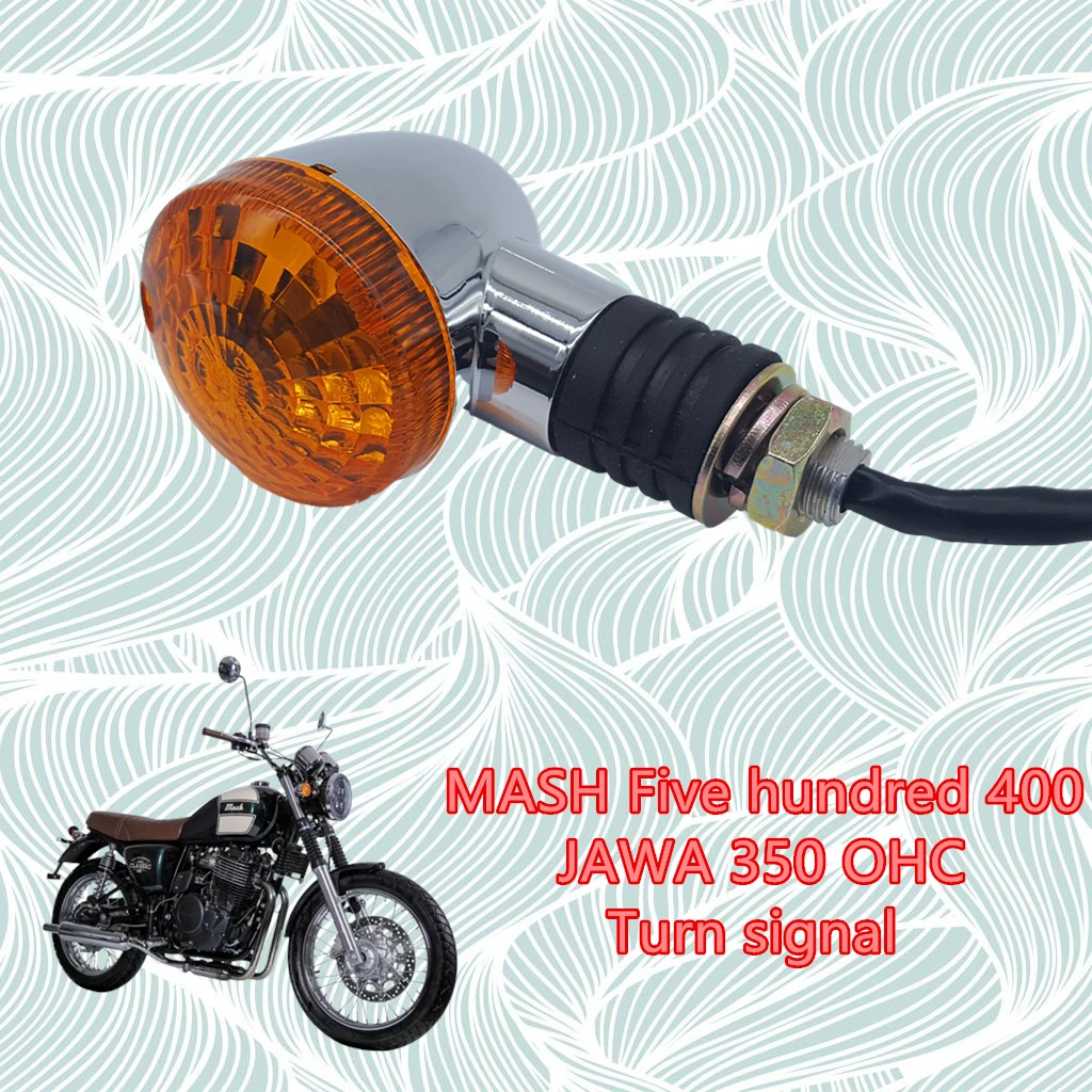 

Suitable for MASH Five hundred 400/SIX HUNDRED 650/Roadstar 400/500, JAWA 350/650 OHC motorcycle turn signal original parts