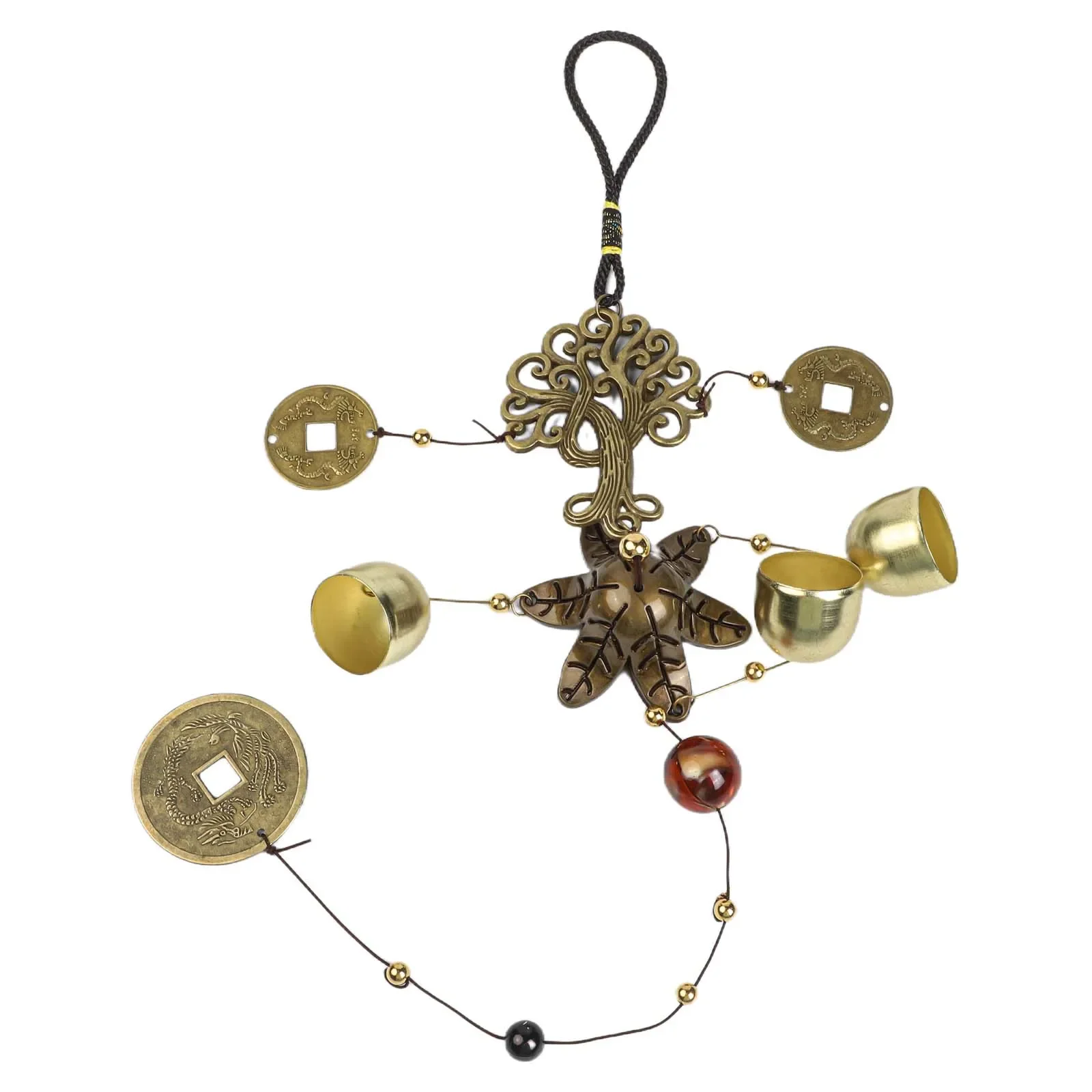 Door Decoration Wind Chimes Wind Chimes 45cm Bells And Wish Home Decoration Lucky Tree Represents Love And Miss
