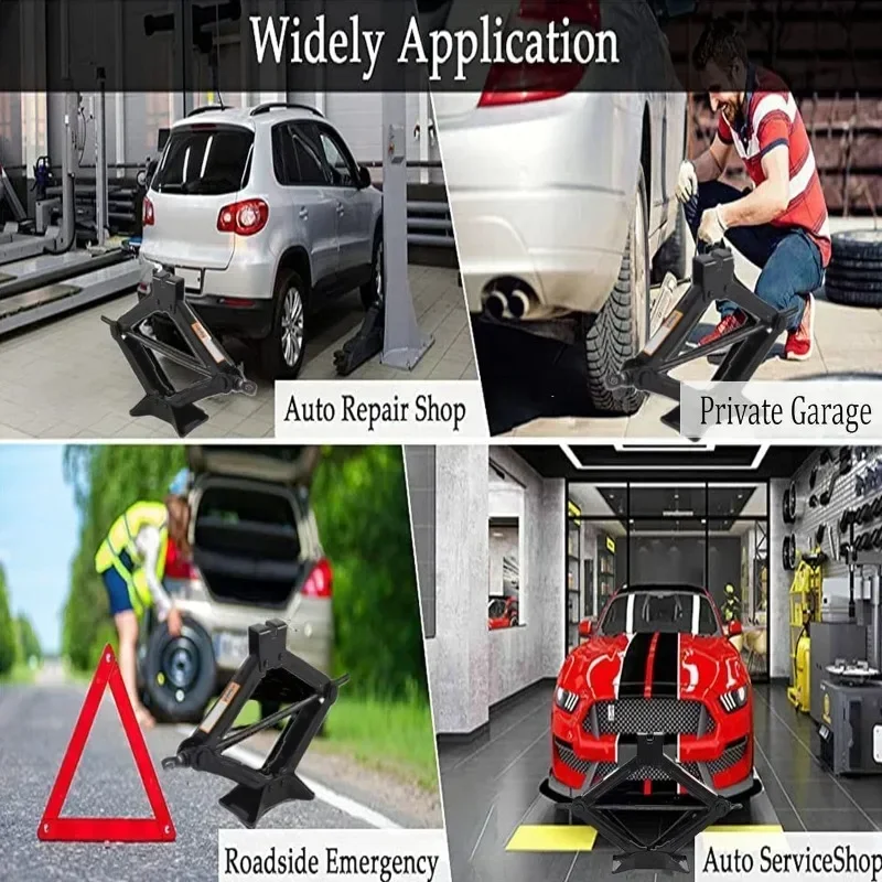 متعددة السعة سيارة جاك 08T 1T 2T المحمولة مقص جاك اليد مكرنك توفير العمالة للمركبة رفع الإطارات إصلاح سيارة SUV فان