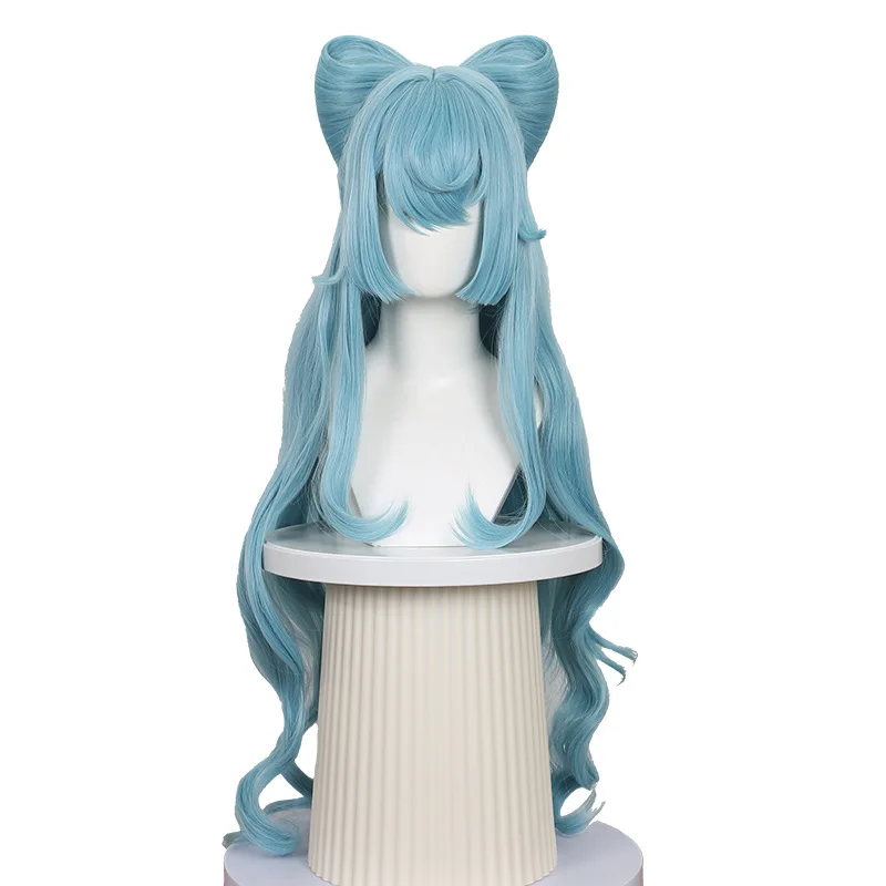 Genshin Impact Inazuma Dream Moon Rui Xi Cosplay Wig Super Large Detachable Butterfly Simulation Scalp Top Wig