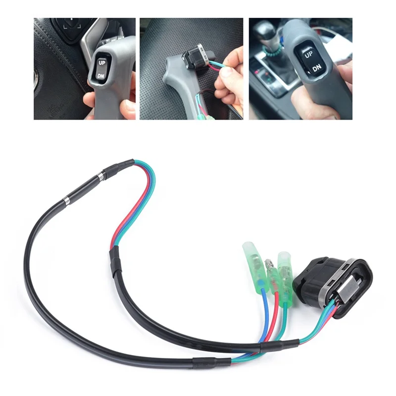 QUAI-ITOutboard تحكم عن بعد ل 4 السكتة الدماغية موتور تقليم الميل التبديل 703-82563-01-00 مفتاح بـزر دفع البحرية