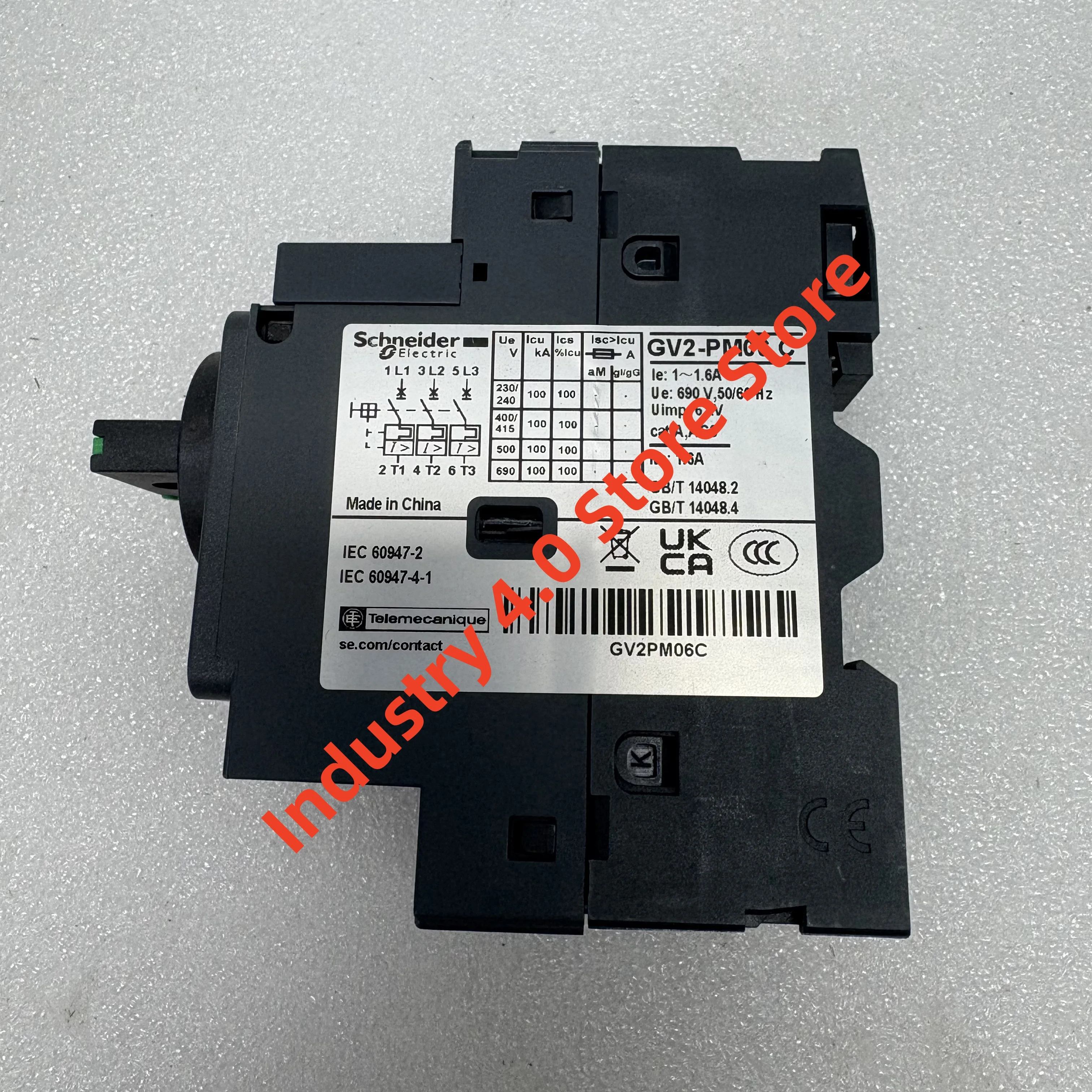 

GV2PM06C circuit breaker brand new