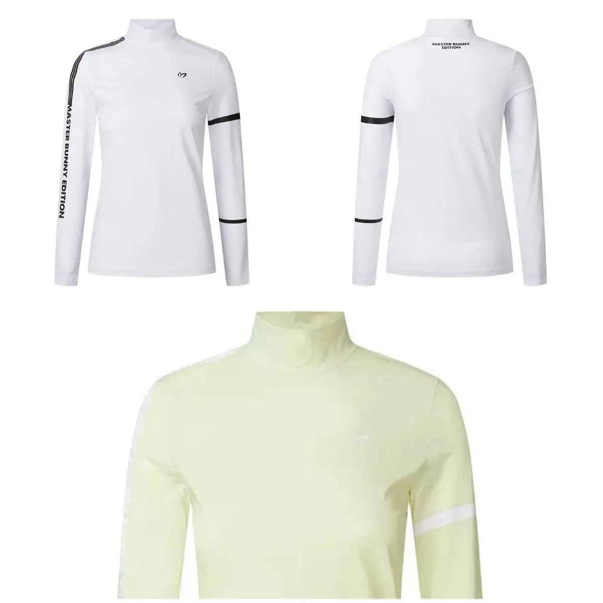 قميص جولف نسائي متعدد الاستخدامات، قميص برقبة دائرية سريع الجفاف وجيد التهوية مع عامل حماية من الأشعة فوق البنفسجية للدورة والارتداء الكاجوال