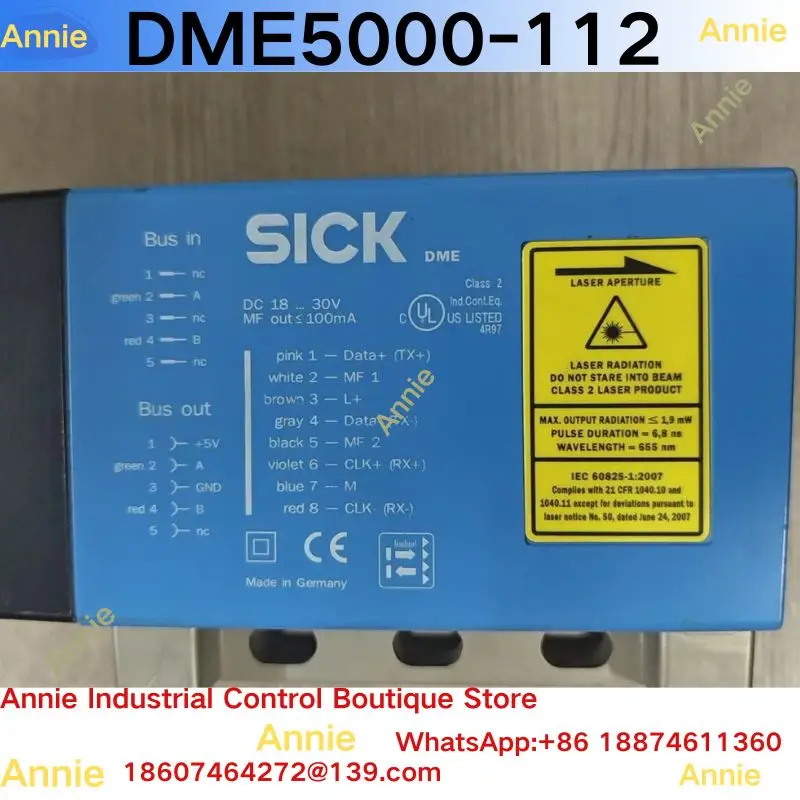 Second-hand test OK  DME5000-112 Laser Scanner and Laser Rangefinder