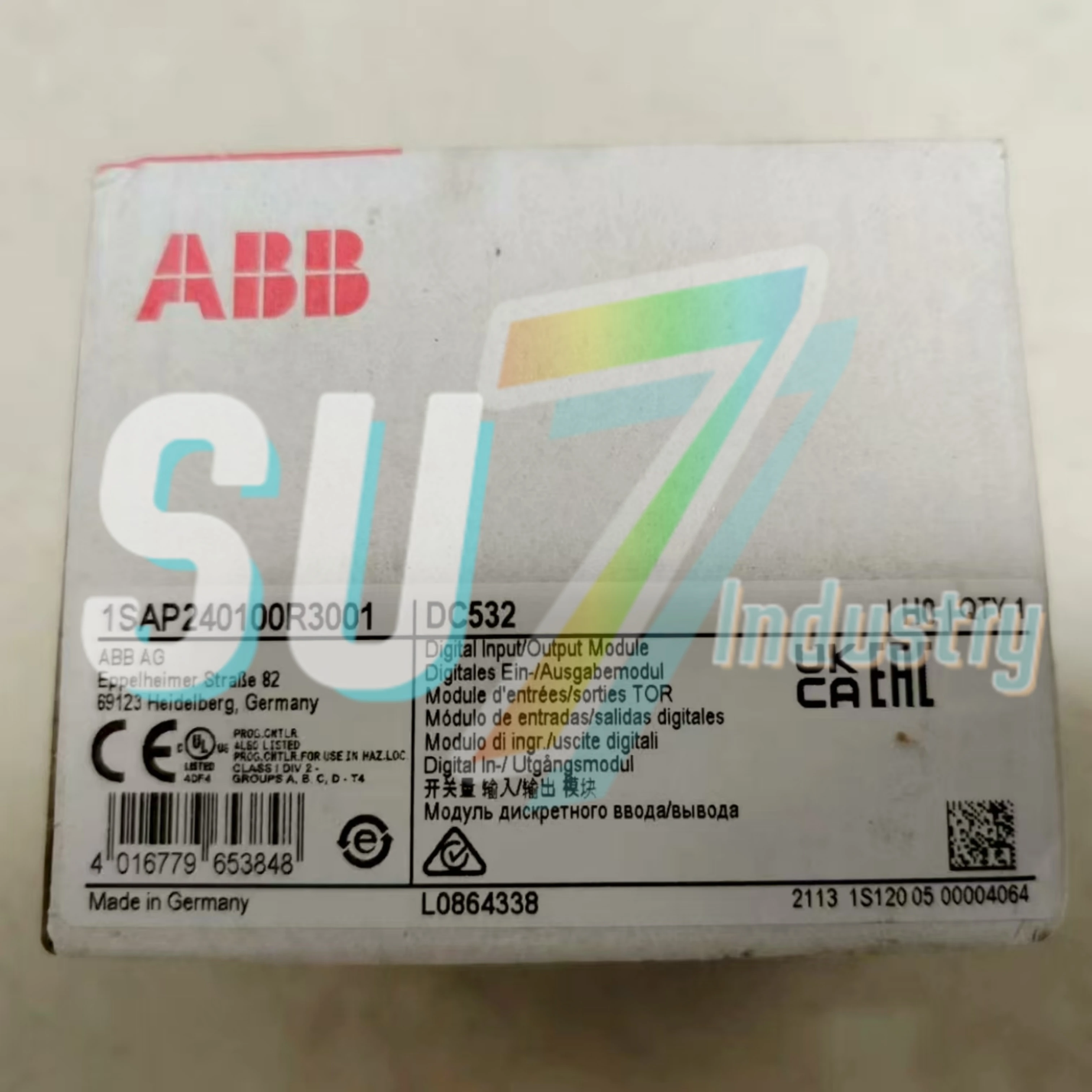 

Модуль ПЛК DC532 1SAP240100R0001 DI801 3BSE020508R1 DI802 3BSE022360R1 DI803 3BSE022362R1 Новый в коробке