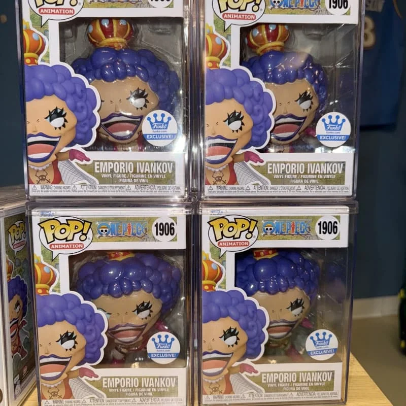 

Official One Piece Emporio Ivankov Chase Funko Pop #1906 Limited Vinyl Figure Collectible Desktop Ornament Gift for Anime Fans