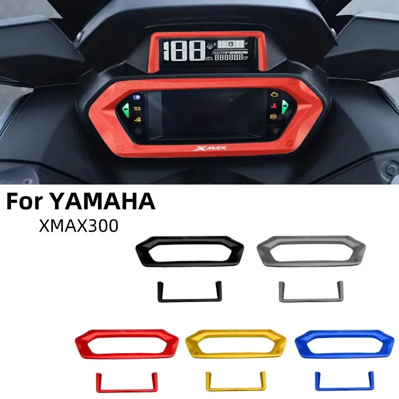 

For Yamaha XMAX300 X MAX 300 Refit Meter Cover Table Frame Instrument Decoration CNC Material Aluminum Alloy Protective Cover