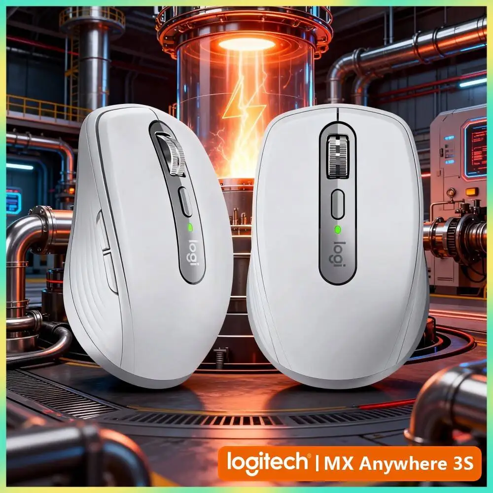 Professional MX Anywhere 3S - 8000 DPI, Hyper-Scroll, USB-C, Must-Have for Sommelier & Wine Record Work
