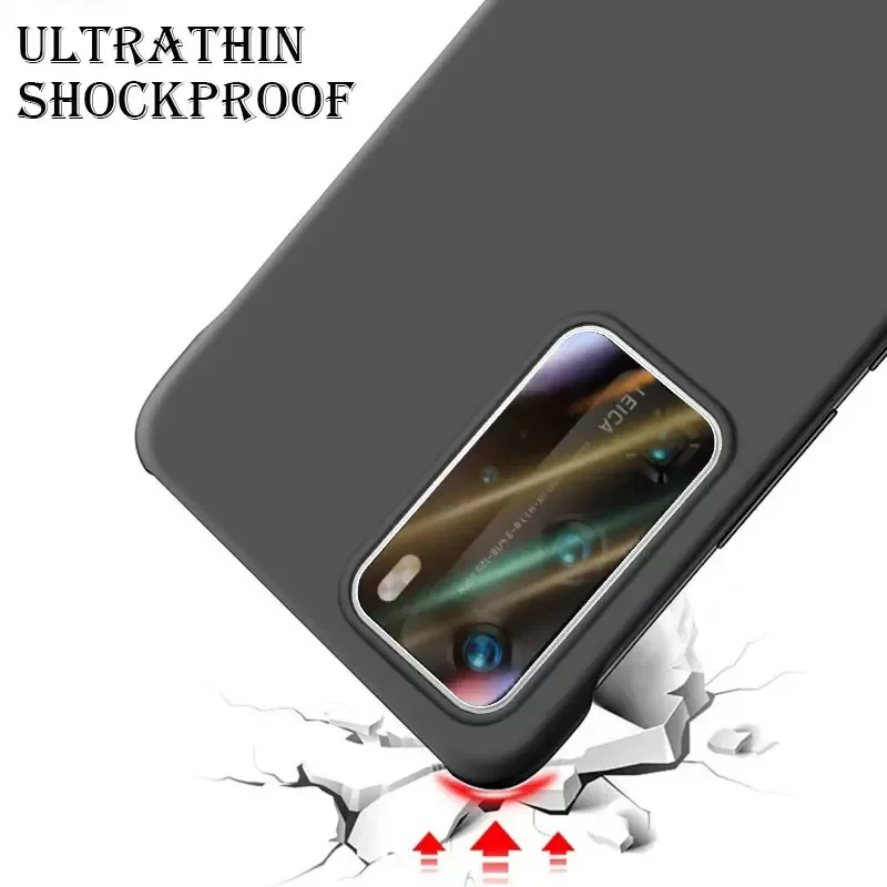 Frameless Smooth Solid Color Anti-knock Fundas Case for Samsung Galaxy S20 S23 S24 S22 S21 FE NOTE 20 Ultra S10 Plus Cover Cases