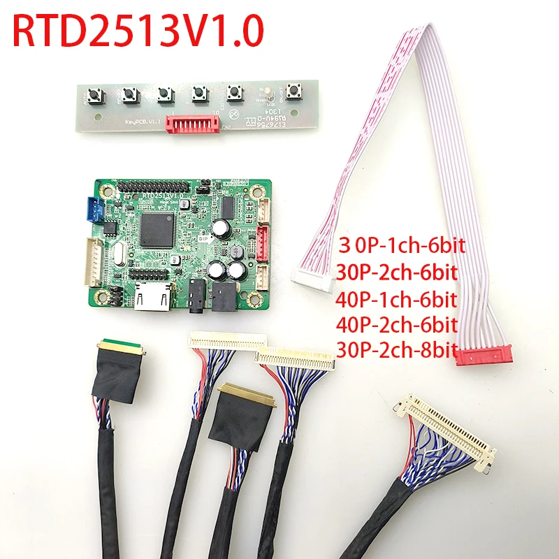 Brak nagrywania RTD2483V1.0 M53v3.0M rtd2513v1. 0a2. 0 panel sterowników LCD z dźwiękiem ZV190EOM-N10 ekranem bez programu