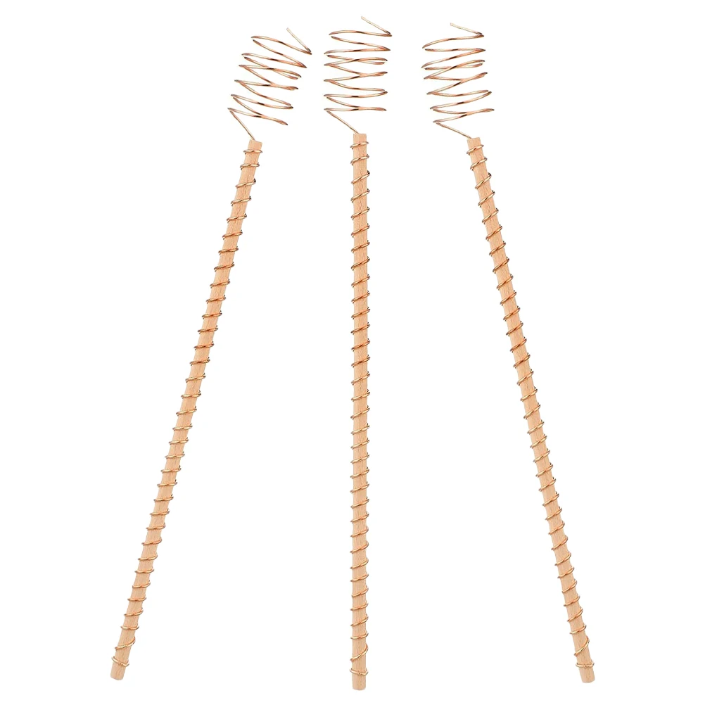 

3pcs Copper Coil Antenna 30cm Garden Wire for Plants Climbing Healthy Growth Electroculture Gardening Vegetables