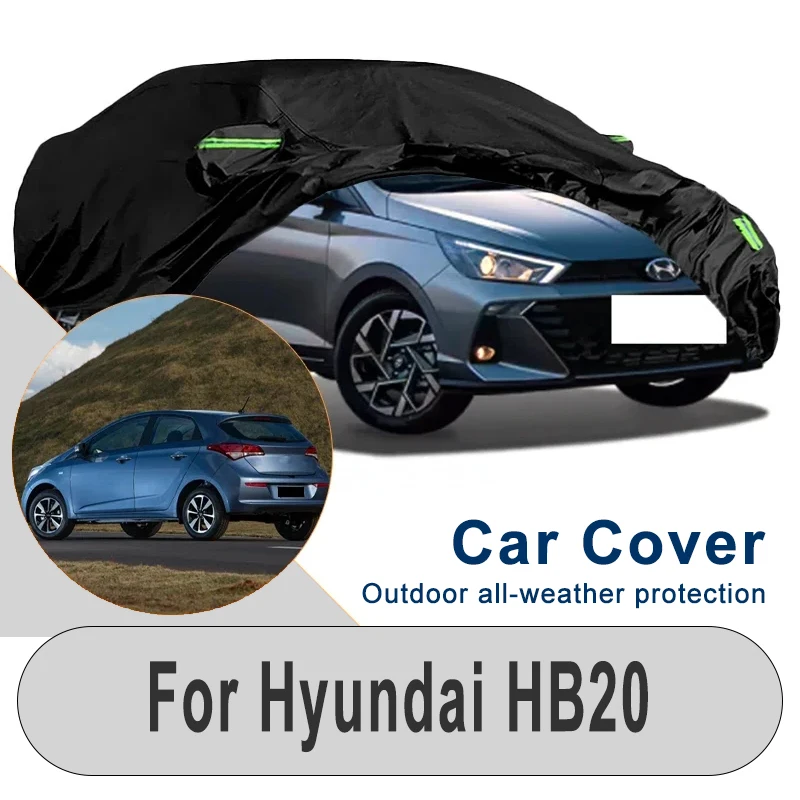 

Автомобильный чехол для Hyundai HB20 — зимняя и летняя защита на открытом воздухе, снегозащитный пылезащитный водонепроницаемый солнцезащитный автомобильный щиток