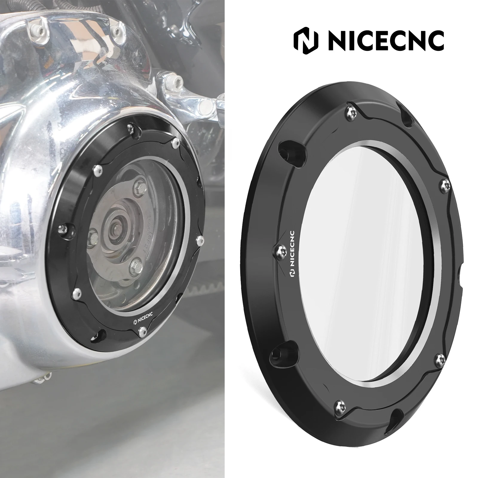 

For 2017-2025 Harley Road King/Special Clutch Cover for CVO/Street Glide FLHX FLHXSE Road Glide FLTRX Tri Glide Ultra 2016-2025