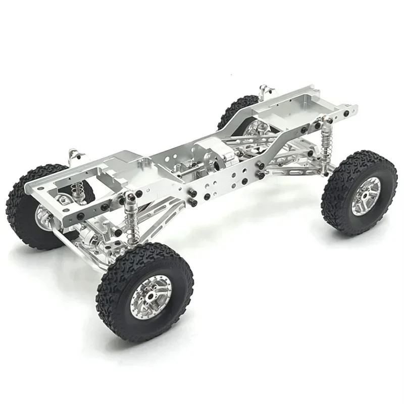 Metal Upgrade and Modification Front and Rear Door Bridge Frame Chassis For MN Model 1/12 MN78 RC Car Parts