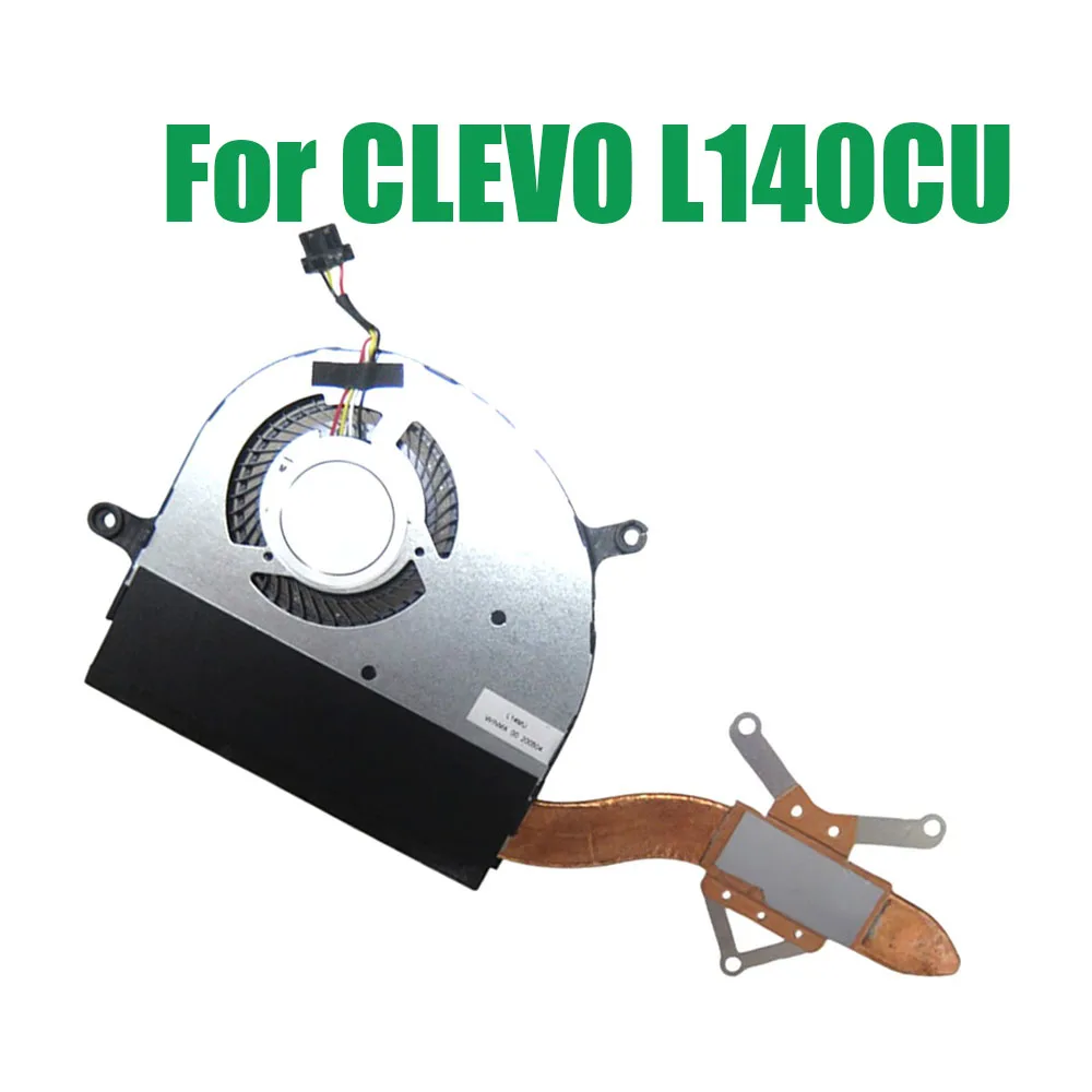 For CLEVO L140CU L140MU L141CU L141MU L141PU L140PU L140AU L141AU Laptop Heatsink&Fan