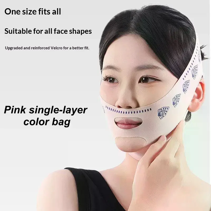 1Pcs Sleeping Mask Chin Cheek Slimming Bandage Face Lifting Anti Wrinkle Strap Band V Shaper V Line Lifting Mask Beauty Health