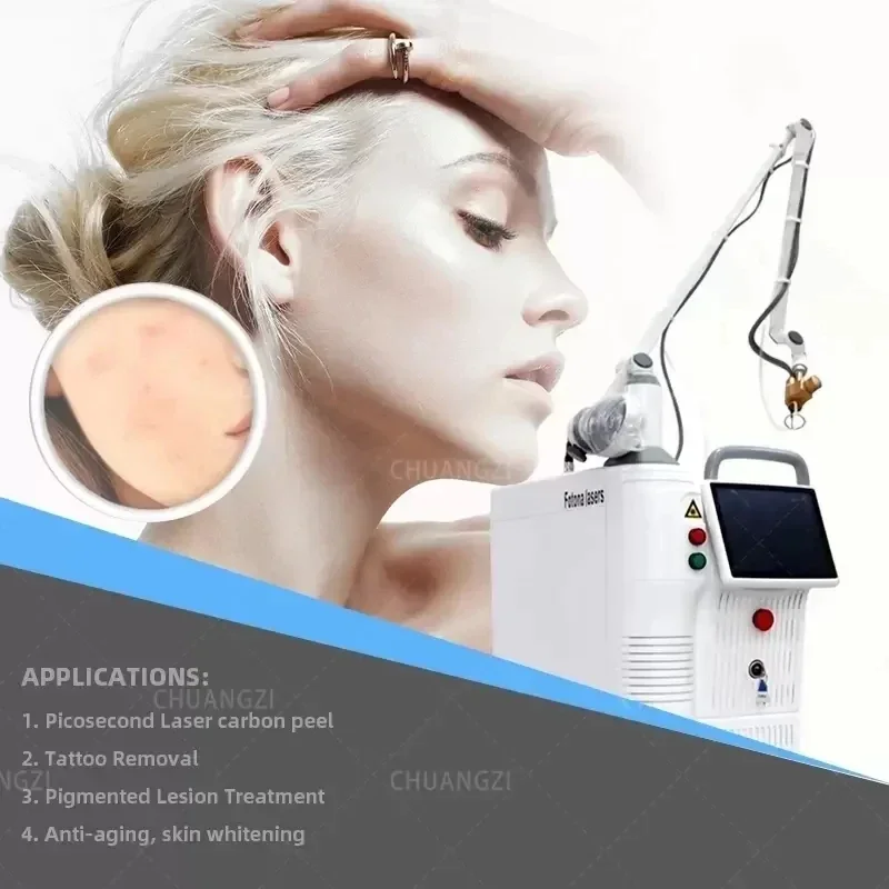 2026 Hot Acne Scar Removal Rejuvenation Beauty Machine Pro Fractional CO2 Laser For Skin Care Tightening