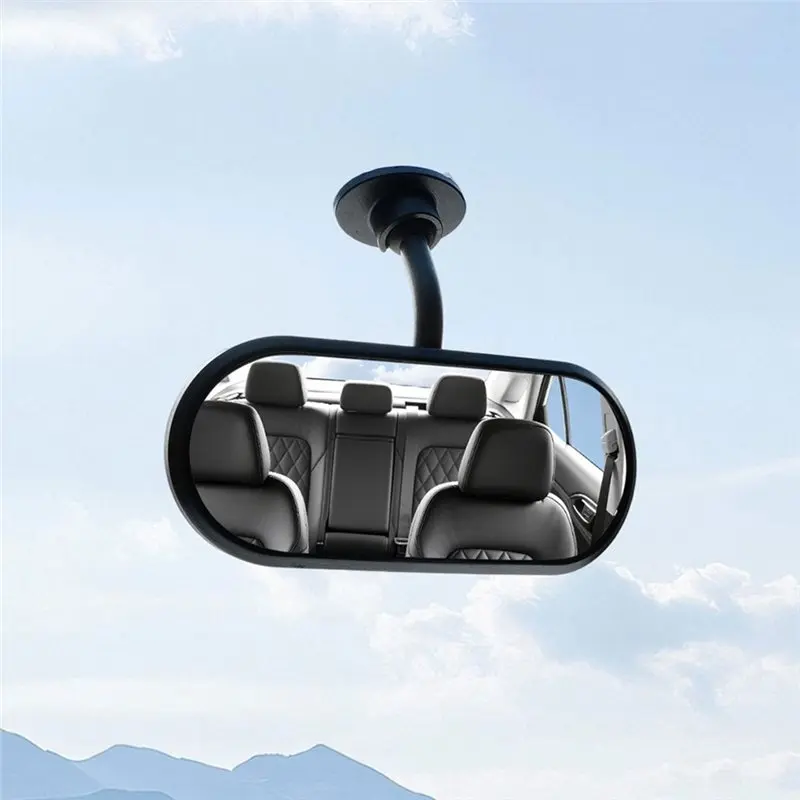 Hot Selling-Car Rearview Mirror Auxiliary Mirror Large Field Of View Baby Observation Mirror Interior Windshield Mount,Car Rearv