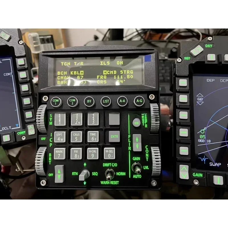 PTO2 Take-Off And Landing F16 ICP DED MIP Panel Dust DCS BMS 18UFC Simulates Flight