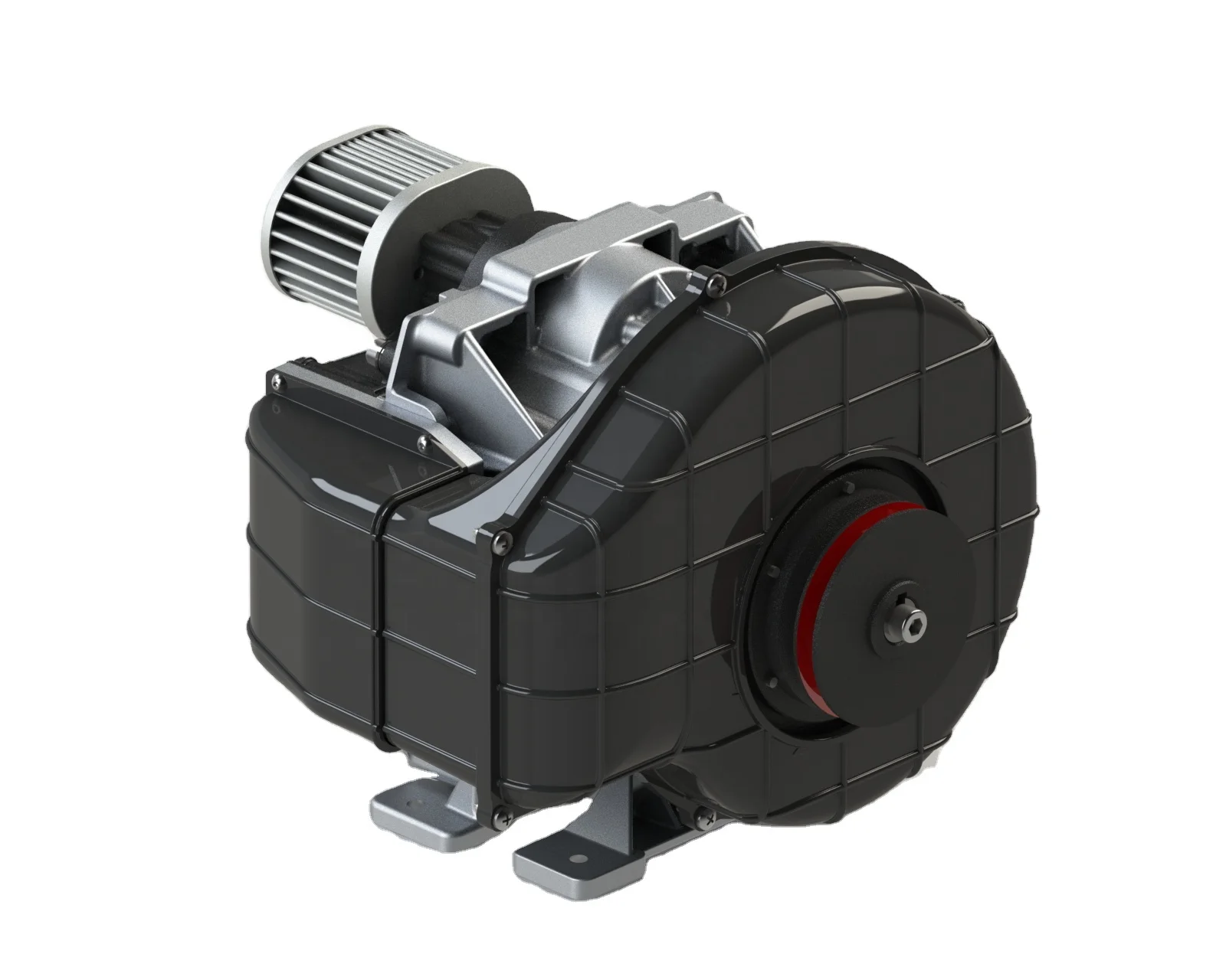 G03T Hot Sale  2.2kw 3 240L/min Silent Belt Driven Oil Free Scroll Air Compressor Air End With One-way Valve  and Filter