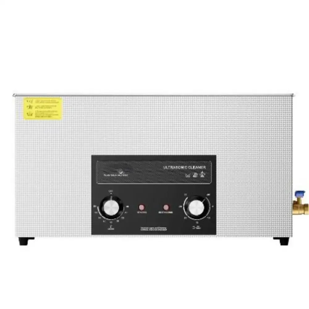 Nettoyeur à ultrasons 22L avec minuterie de chauffage et panier, machine de cavitation sonique numérique professionnelle, machine de nettoyage 480W pour outils de laboratoire, pièces métalliques, carburateurs, laiton, pièces automobiles, pièces de moteur