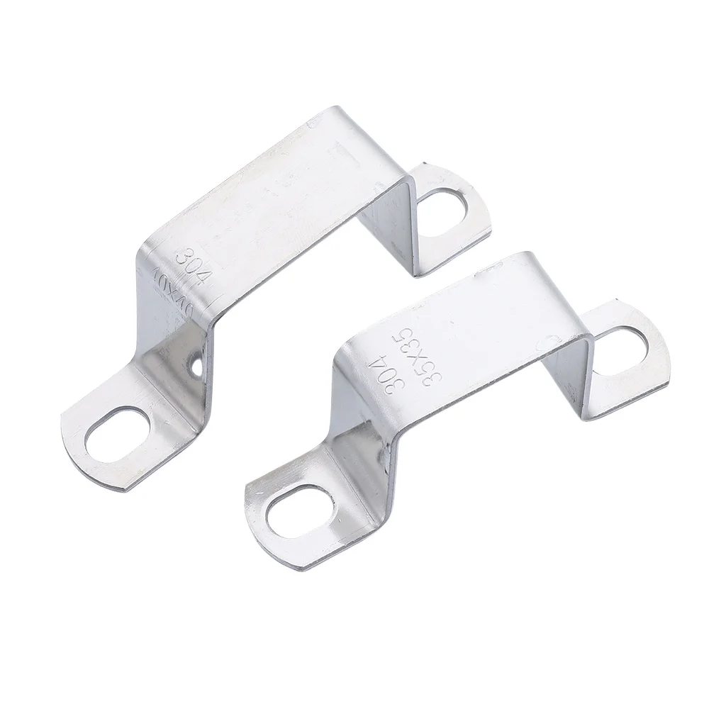 Saddle Clip Horseback Hose Clamp M-shaped U-shaped Square Rectangle Plumbing Tightening Ohm Tube Card Fastening Buckles