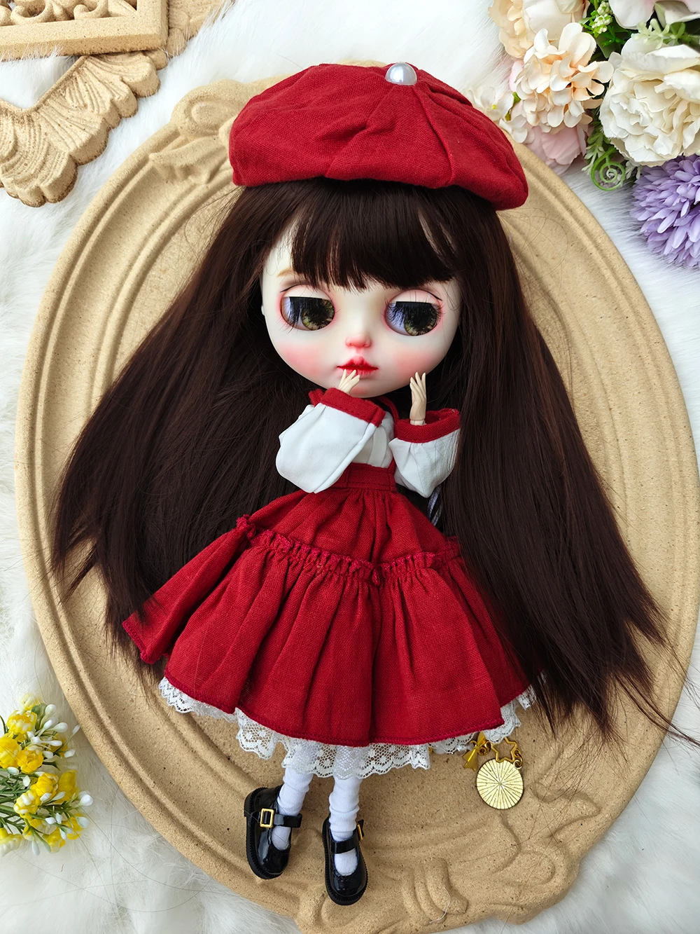 Blythe 인형 핸드메이드 의류, 원피스 Blythe 의류, OB22 OB24 AZONE Blyth 인형 액세서리, 신제품