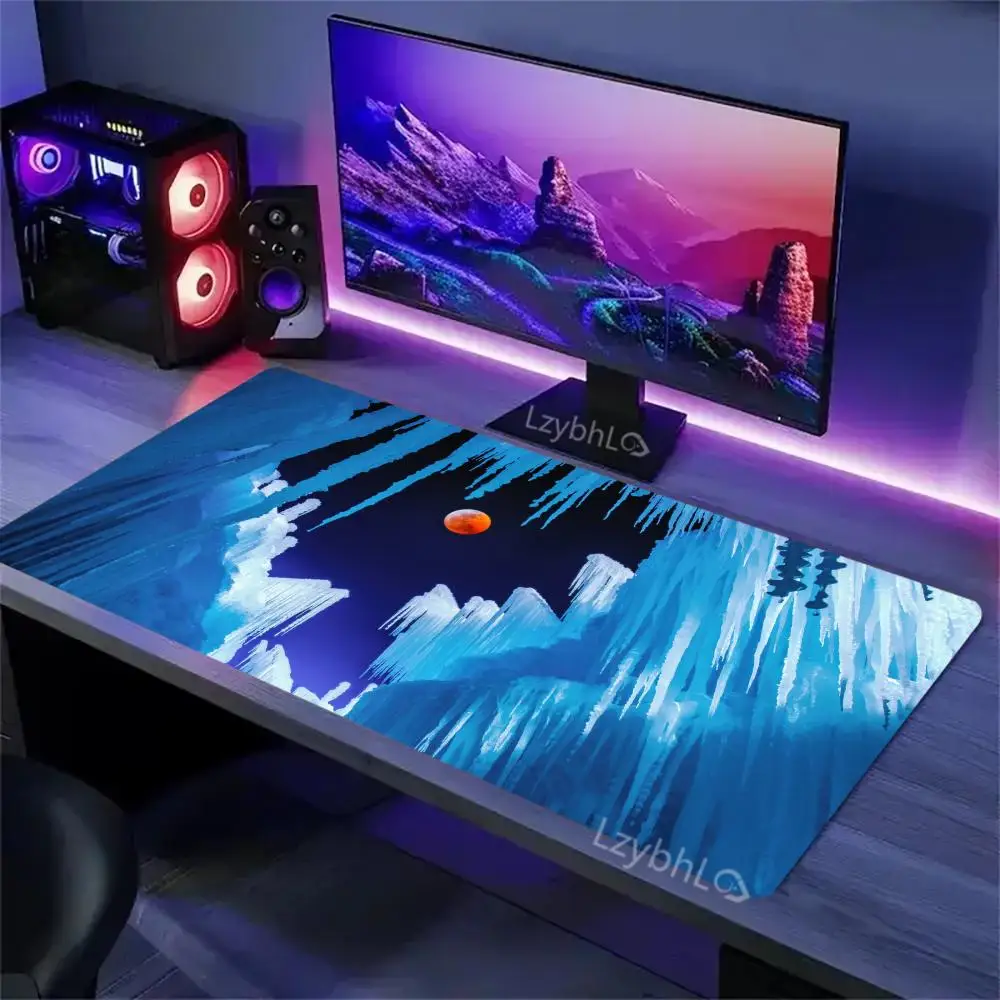 

Starry Sky Universe Night view Mouse Pad Large Gaming Rubber Deskmats XXL Non-Slip Computer Keyboard Mat HD Laptop Long Mousepad