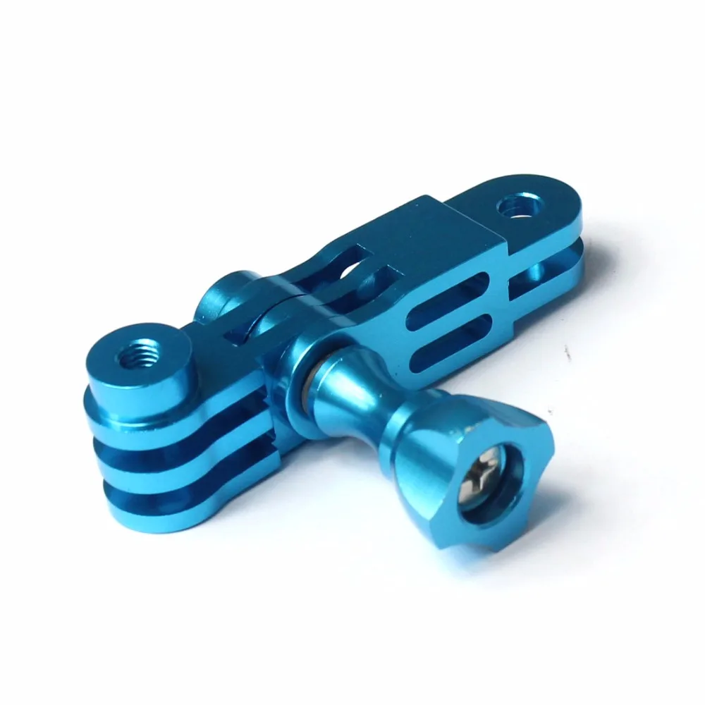CNC-Aluminium-Drei-Wege-Schwenkarm-Montageadapter für GOPRO Hero 13 9 8 7 6 4 5 Sitzung DJI Yi SJcam EKEN AEE Sony Action-Kamera – Detail 13