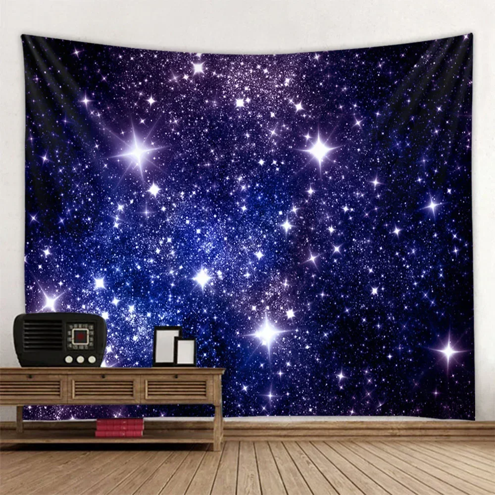 

Galaxy Universe tapestry wall hanging starry sky home wall decoration blanket Kawaii children's room decoration bed sheets