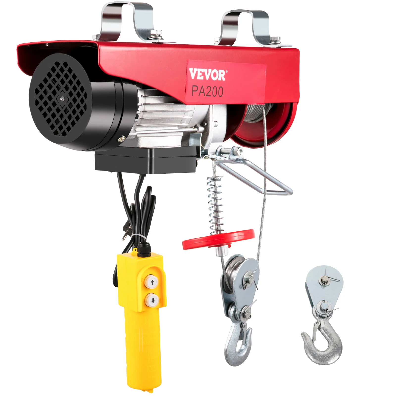 VEVOR Electric Hoist Winch Cable Lifting Engine Crane Remote Control Wire Hoist for Boat Car Scaffolding Garage Warehouse Lift