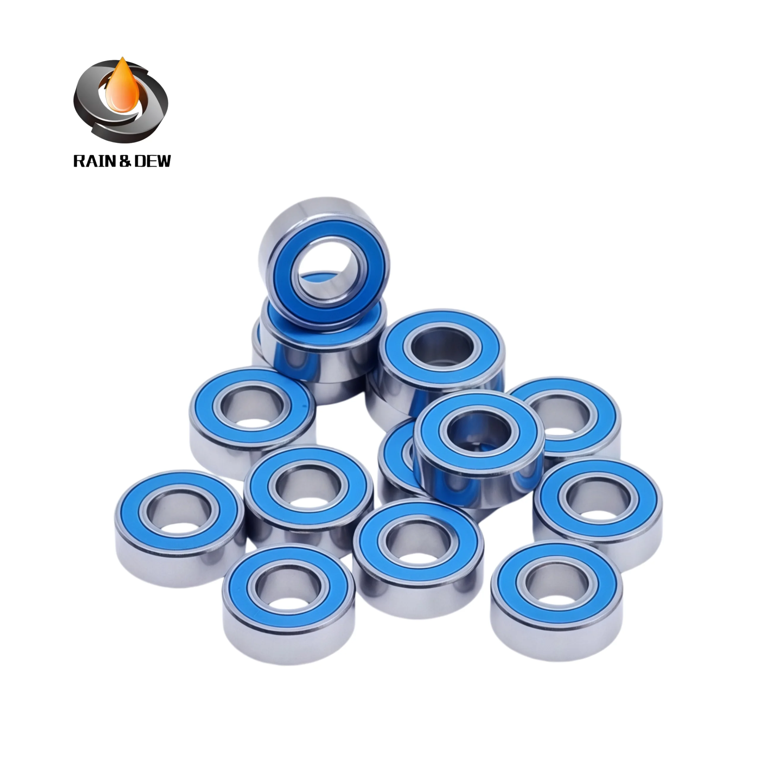 5/10/20PCS MR115RS Bearing ABEC-7 5x11x4 MM Hobby Electric RC Car Truck MR115 RS 2RS Ball Bearings MR115-2RS Black/Blue Sealed