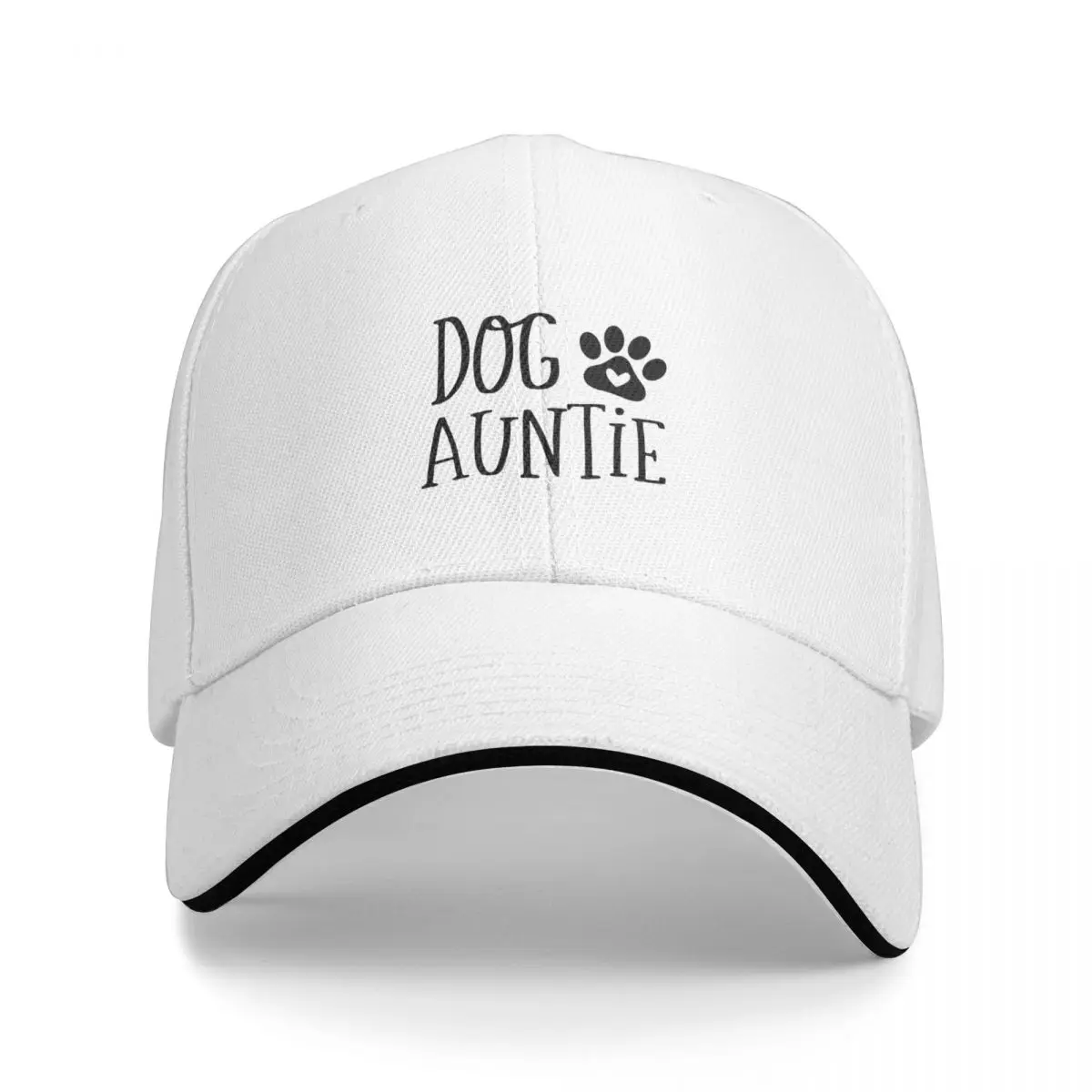 Funny Dog Auntie Gift Dog Auntie Cap Baseball Cap Military cap man hat luxury brand mens hats Women's