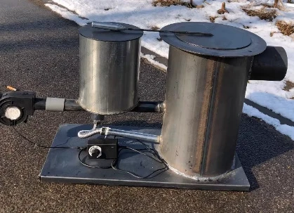 New type of combustion waste oil stove, heating furnace, greenhouse breeding energy-saving, rural warming, household use