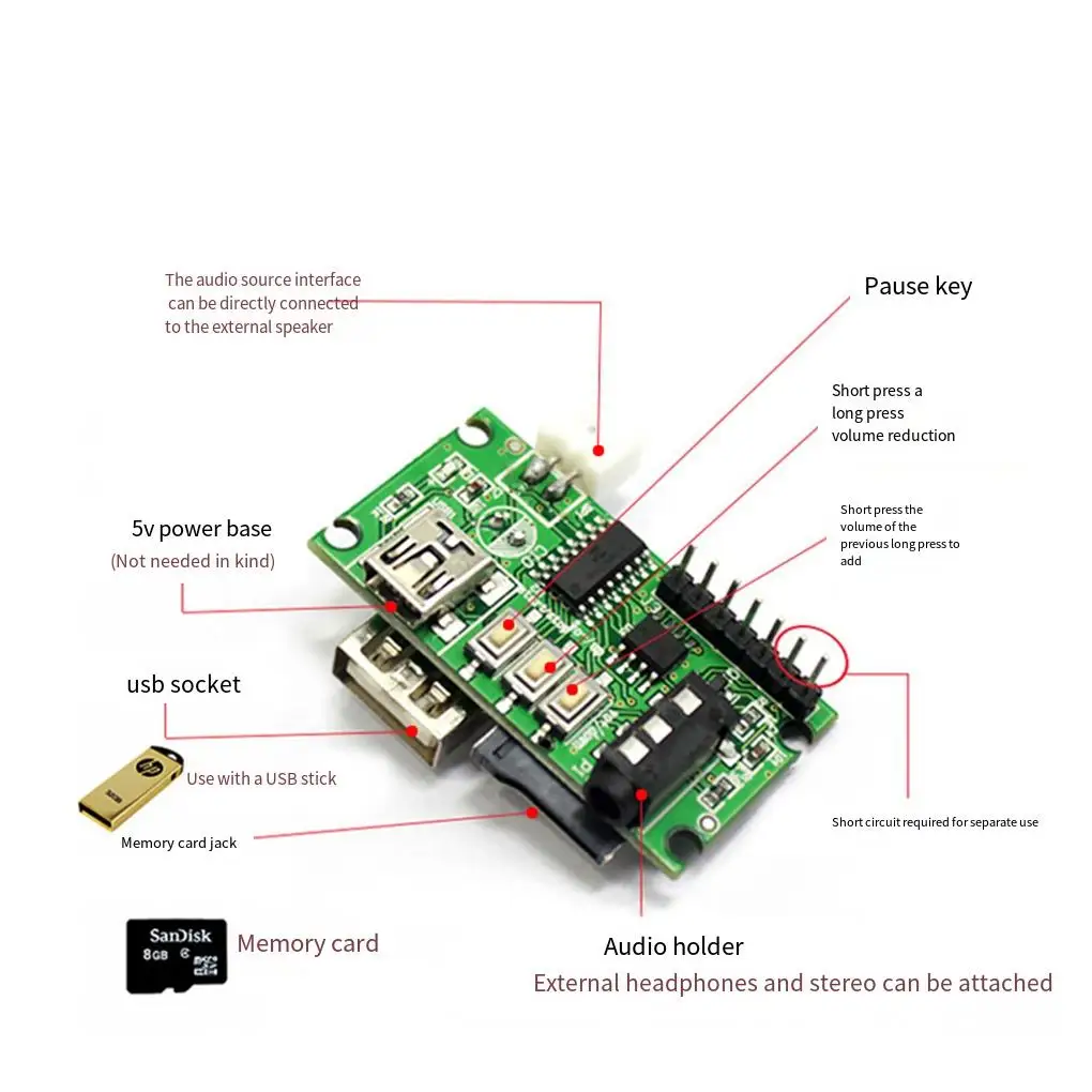 Eletrônica 3D LED Flash Árvore de Natal Entretenimento Kit com Bluetooth, Kit Circuito Flash, Música, Estilo 3