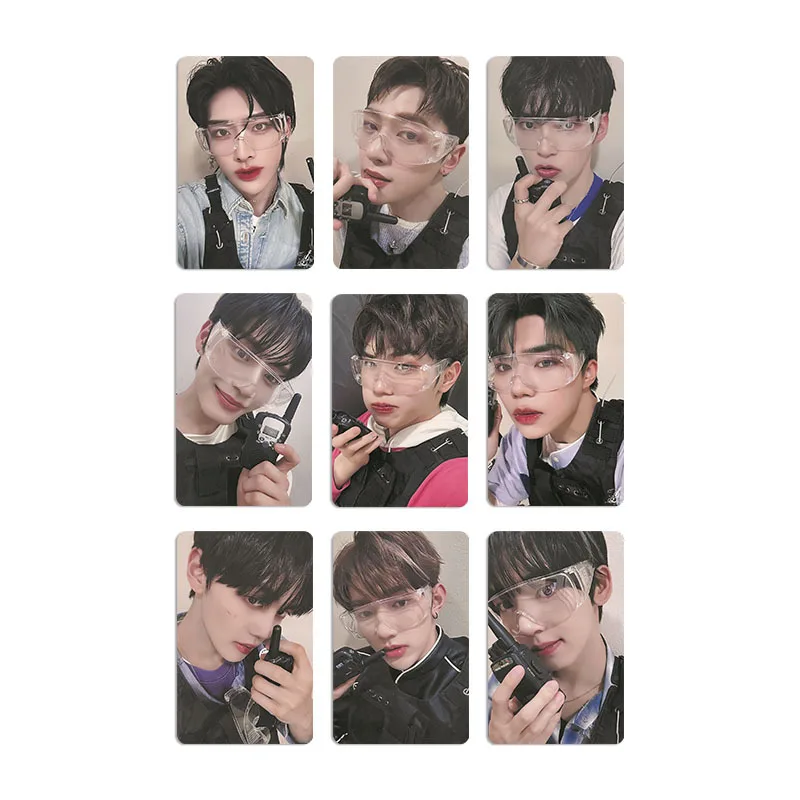 9pcs/set KPOP ZEROBASEONE ZB1 Special Agent Spy LOMO Cards Photo Card RICKY JIWOONG MATTHEW YUJIN ZHANGHAO HANBIN Gifts