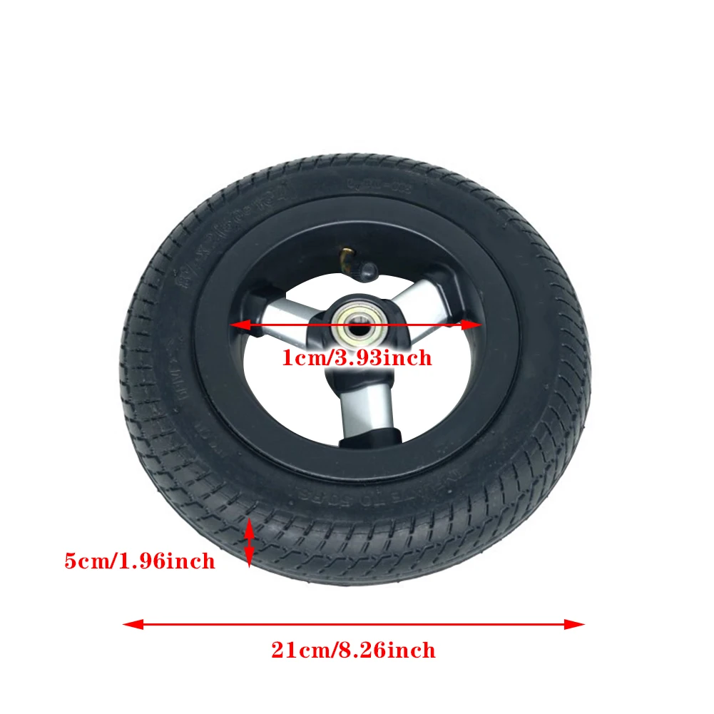 8 1/2X2 (50-134) Wheel Children\'s Tricycle Tire Parts Rubber And Plastic Wheel Baby Bicycle Rear Wheel Children\'s Car Toy Wheel