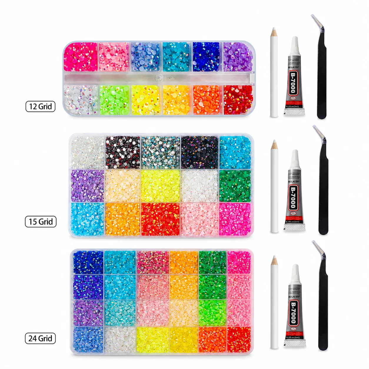 3mm Flachback-Strass-Set 12/15 – Jewelry Making Wax Bewertung und Preis