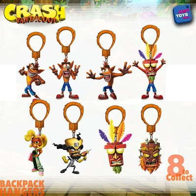 Action Game Crash Bandicoot N. Sane Trilogy Cartoon Style Q Version Action Figure Model Ornaments Toys Children Gifts