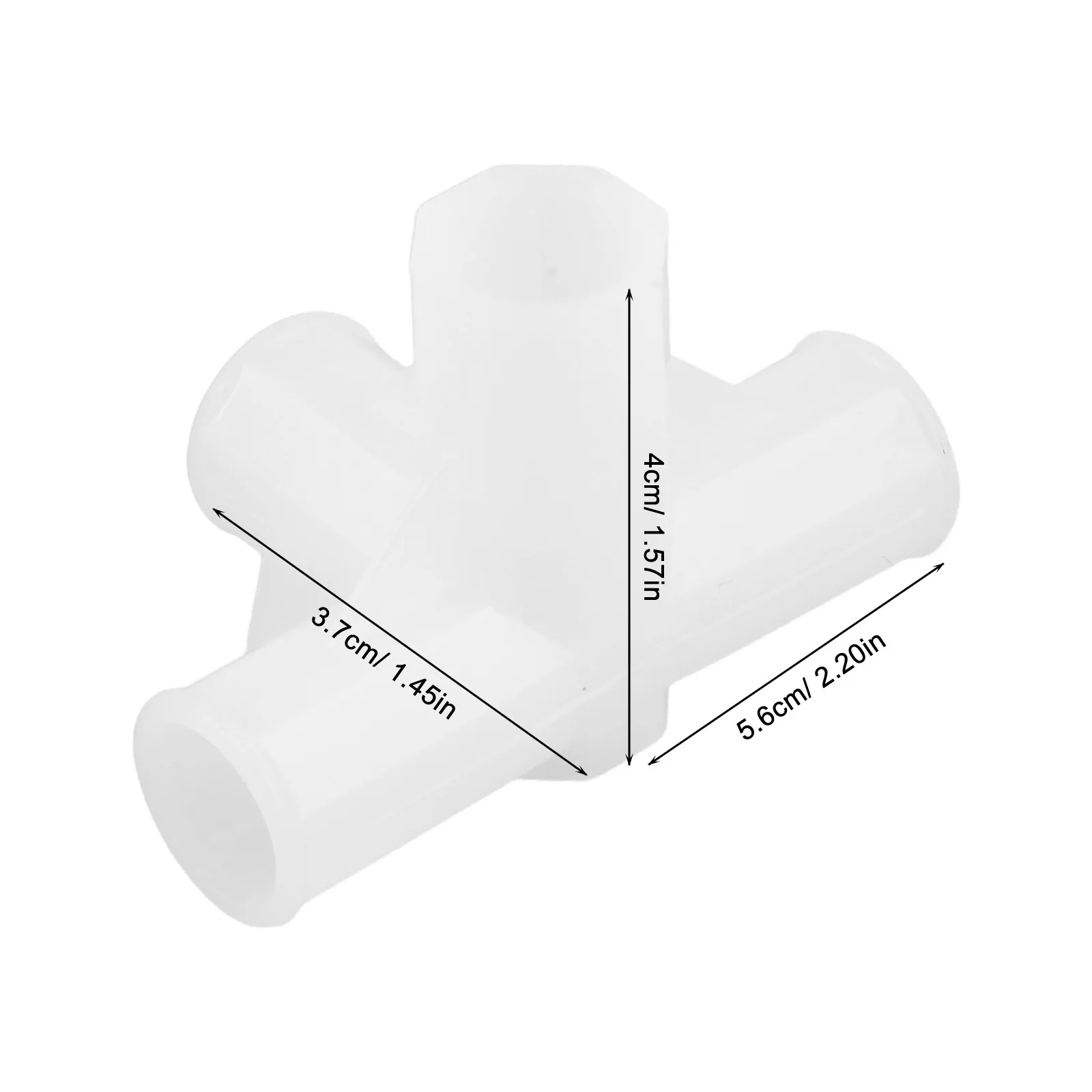 10Pcs Multi-Use Rod Connector Plastic Closet Rod Coupling for Wardrobe Shoe Organizer Canvas Wardrobe Cabinet Parts
