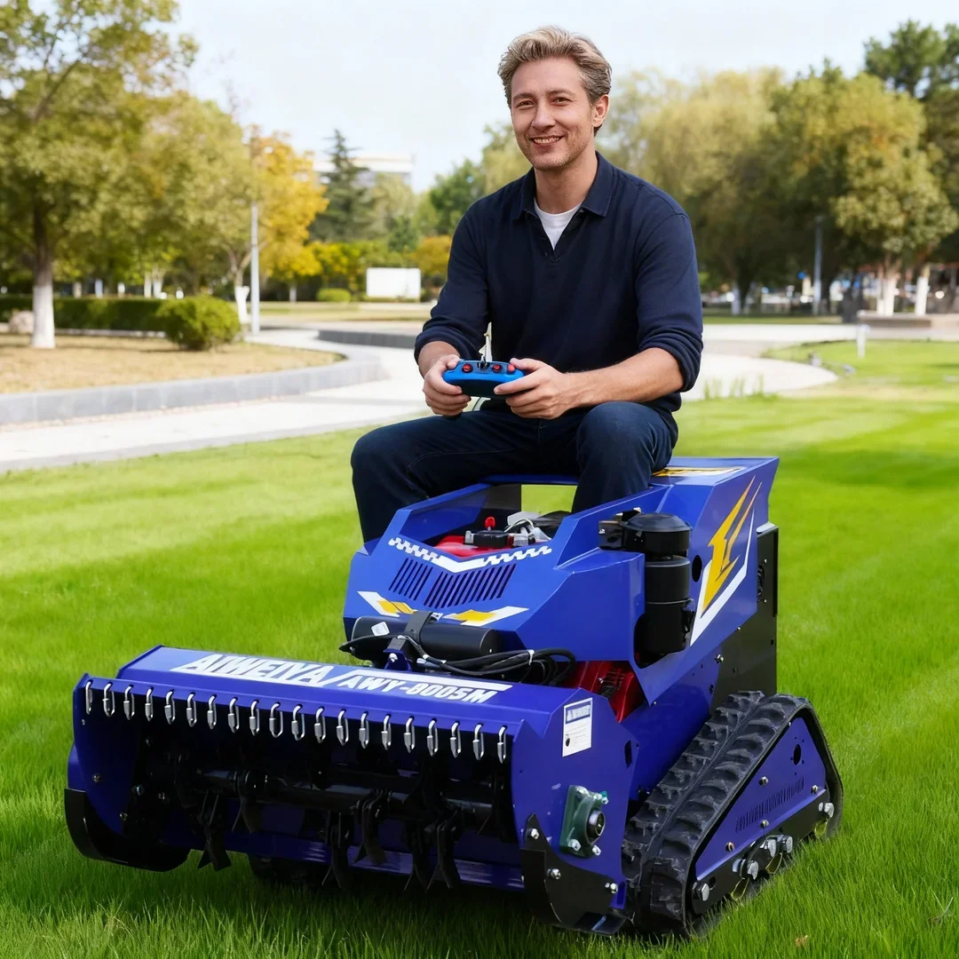 جزازة العشب المخصصة متعددة الوظائف الأكثر مبيعًا - جزازة حديقة المزرعة الزراعية الجديدة للتحكم عن بعد RC