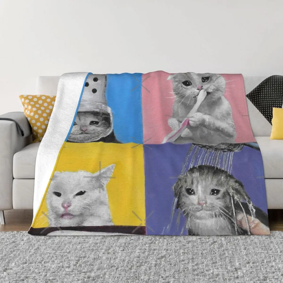 The Four Horsemen Of The Apawcalypse Anime Bed Blankets Winter Blankets Winter Warm Blanket Throw Blanket