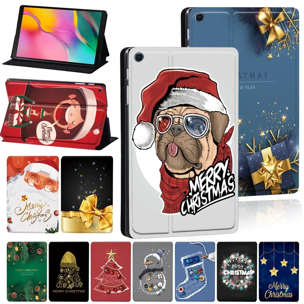 For Samsung Galaxy Tab A9  8.7inch Cover for Galaxy Tab  A9+  11inch Tab S4 S5e S6 S7/S6 Lite 10.4 Christmas Theme Tablet Case