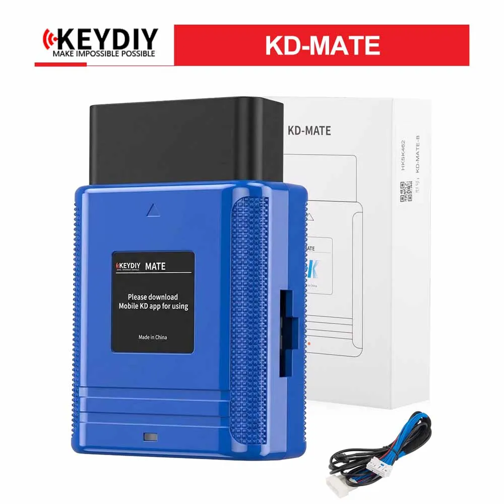 

KEYDIY KD-MATE подходит для Toyota 4A 4D 8A программатор ключей OBD2, совместимый с KD-X2 и KD-MAX