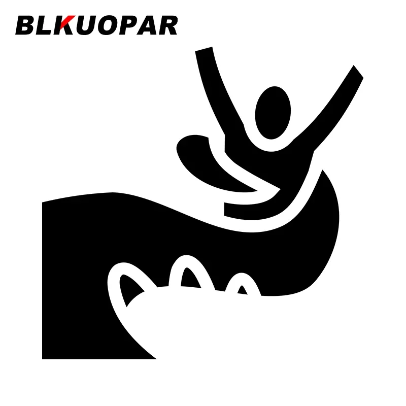 BLKUOPAR para Daemon Pull pegatinas de coche calcomanías de dibujos animados impermeables oclusión rasguño parabrisas decoración de vehículo estilo de coche