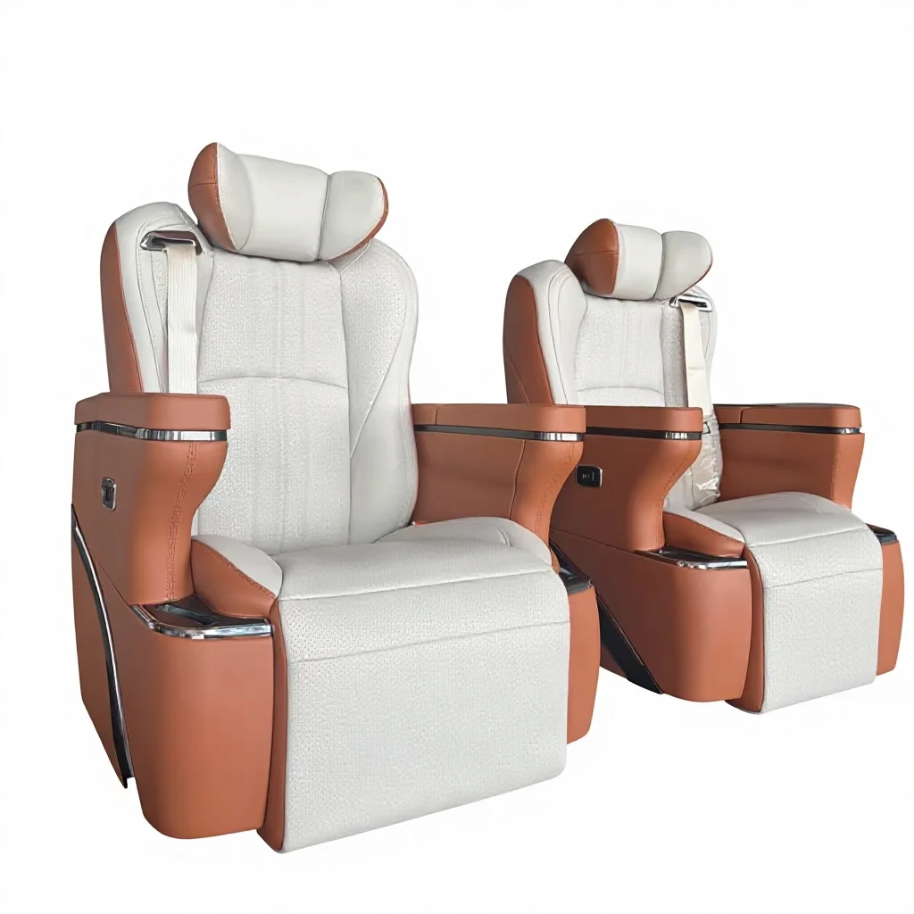 Electric VIP Luxury Captain Seats For Toyota Honda Business Car Seat Transit Van Seats With Massage