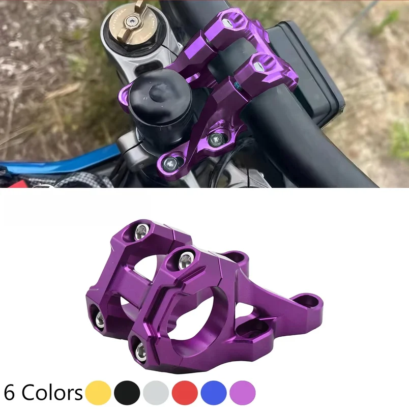 Forks 31.8mm CNC Aluminum Alloy Direct Mount Stem For Surron Light Bee X S L1E For Talaria Sting MX3 MX4 Handlebar Accessories
