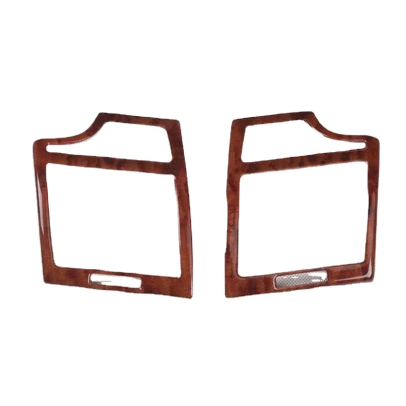 For Toyota Camry 2006- 2011 Wooden Color Interior Dashboard Trim Air Vent Cover Decoration Car Accessories