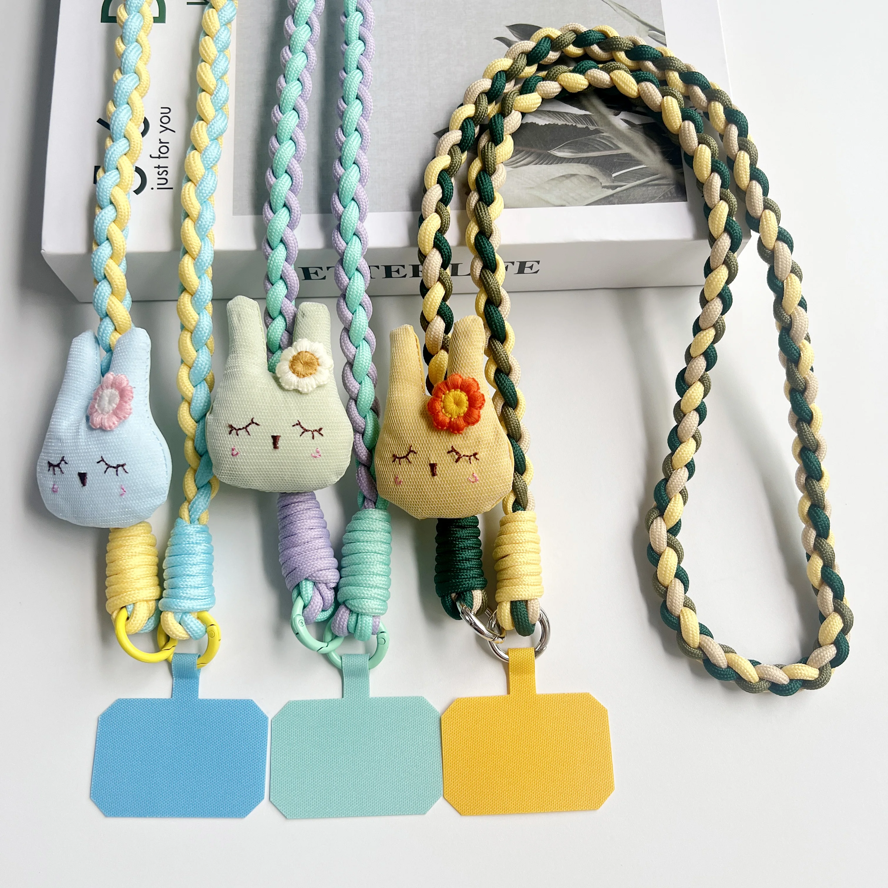 

Женский уличный ремешок, многофункциональный ремешок для защиты от потерь на шею и запястье, тканый подвесной орнамент для альпинистского ремня для телефона