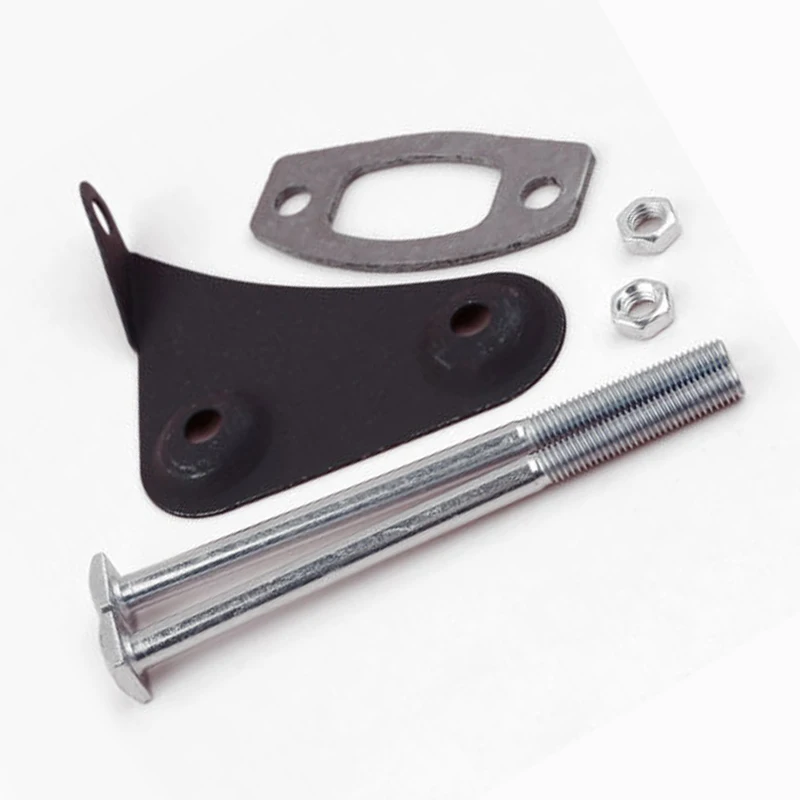 

Assembly Muffler Gasket Kit Attachment For 50 51 55 chainsaw Kit Outdoor Screw For Rancher 503218202